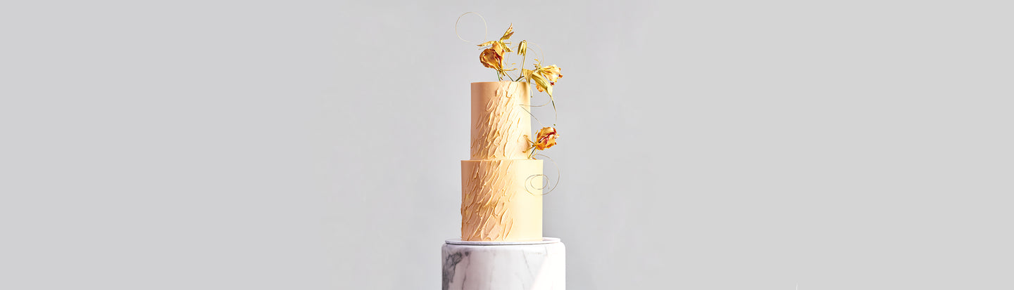 wedding cakes buttercream banner caked by lisa